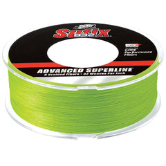 Sufix 832 Advanced Superline Braid  10lb  Neon Lime  600 yds 660210L
