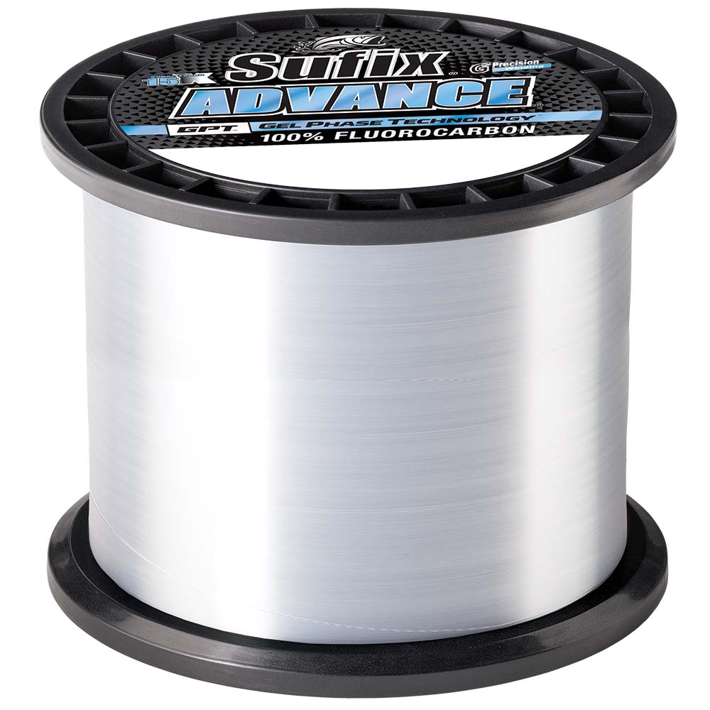 Sufix Advance Fluorocarbon  20lb  Clear  1200 yds 6791020C