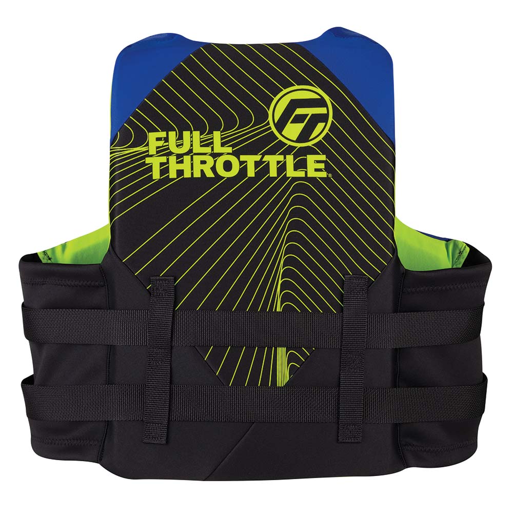 Full Throttle Adult RapidDry Life Jacket  SM  BlueBlack 14210050003022