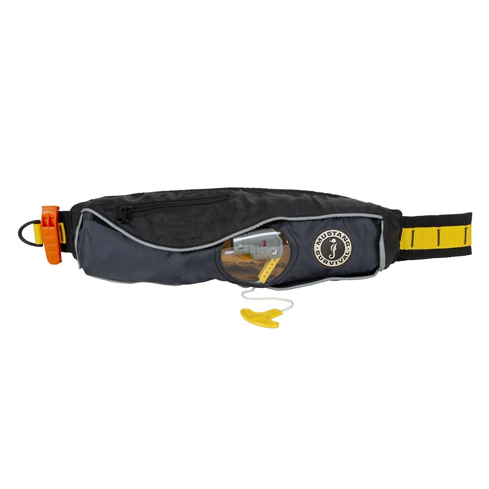 Mustang Fluid 20 Inflatable Belt Pack  BlackGrey  Manual MD40168060253