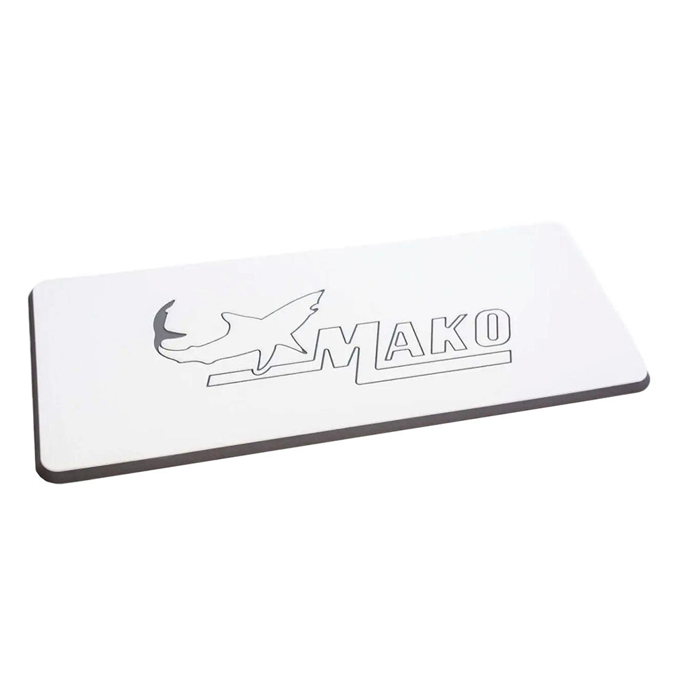 SeaDek Mako Logo Helm Pad  WhiteStorm Grey Embossed 3963880375