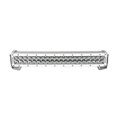 Black Oak Pro Series 30 Curved Double Row 20 LED Light Bar  Combo Optics  White Housing 20CCMD5OS