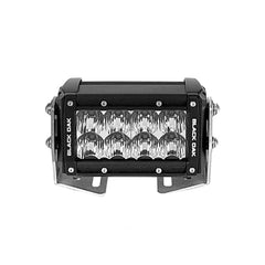 Black Oak Pro Series 30 Double Row 4 LED Light Bar  Spot Optics  Black Housing 4SD5OS