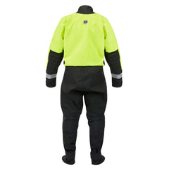 Mustang MSD576 Water Rescue Dry Suit  Fluorescent Yellow GreenBlack  Medium MSD57602251M101