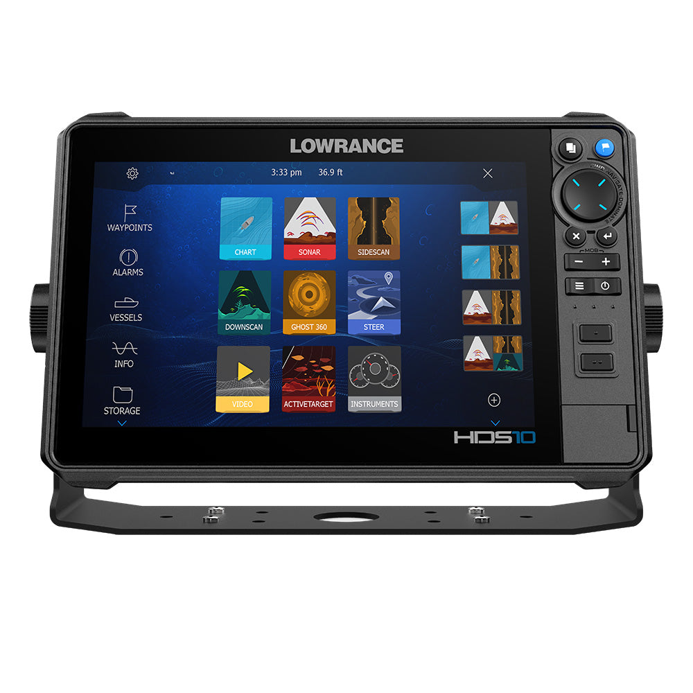 Lowrance HDS PRO 10  w Preloaded CMAP DISCOVER OnBoard  No Transducer 00015999001