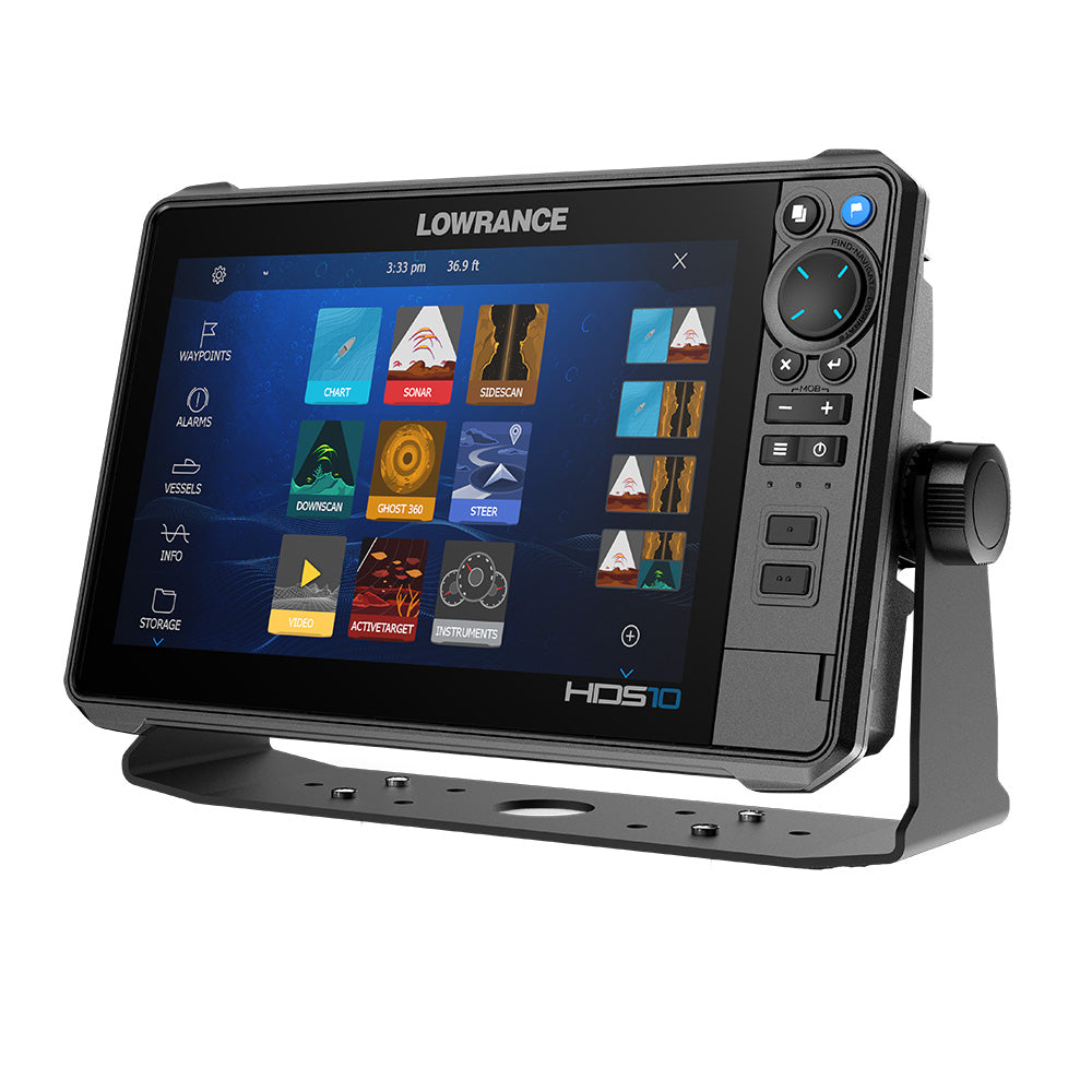 Lowrance HDS PRO 10  w Preloaded CMAP DISCOVER OnBoard  Active Imaging HD Transducer 00015984001