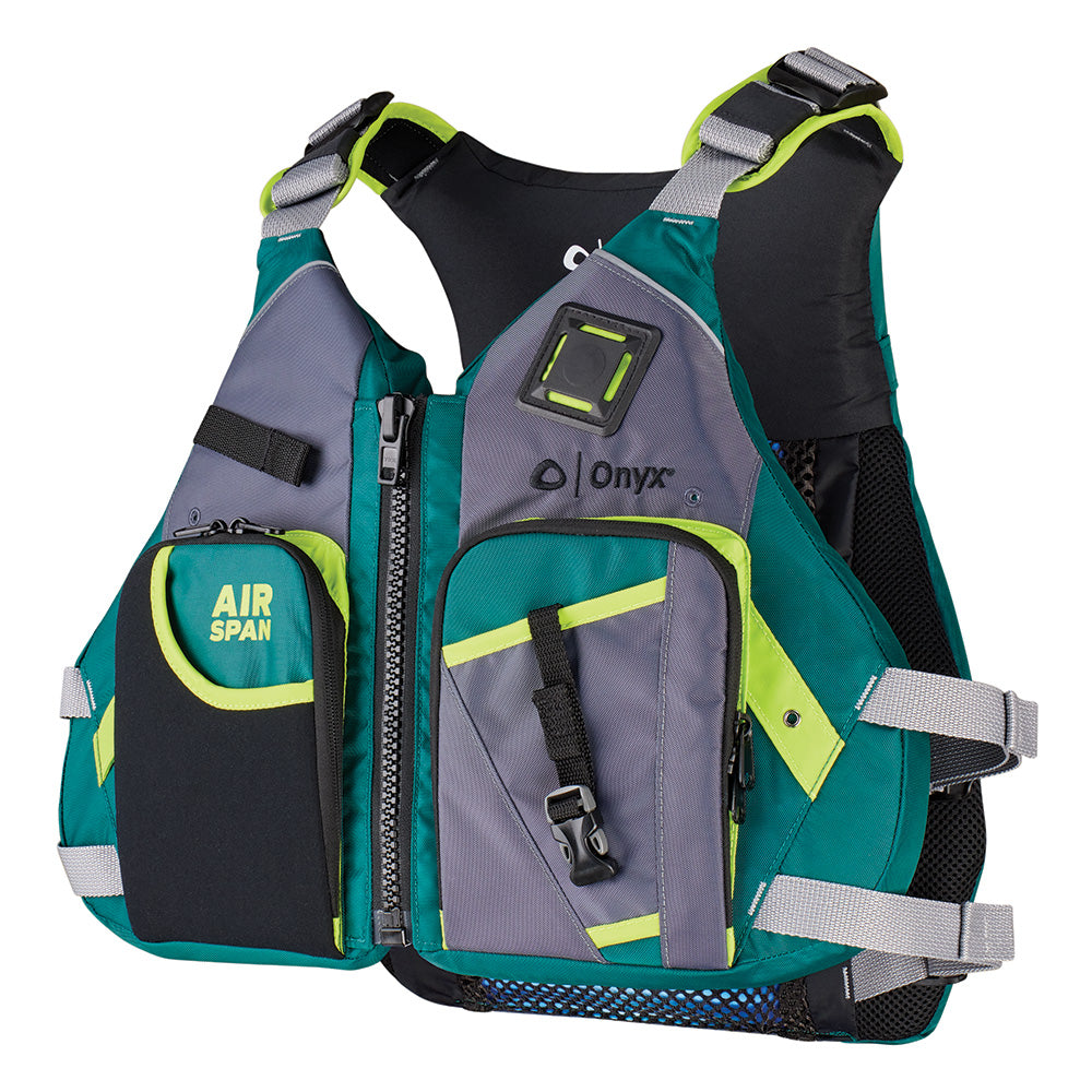 Onyx Airspan Angler Life Jacket  ML  Green 12320040004023