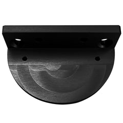 Lopolight Mounting Plate for X01 Series Vertical Sidelights  Black 401017B