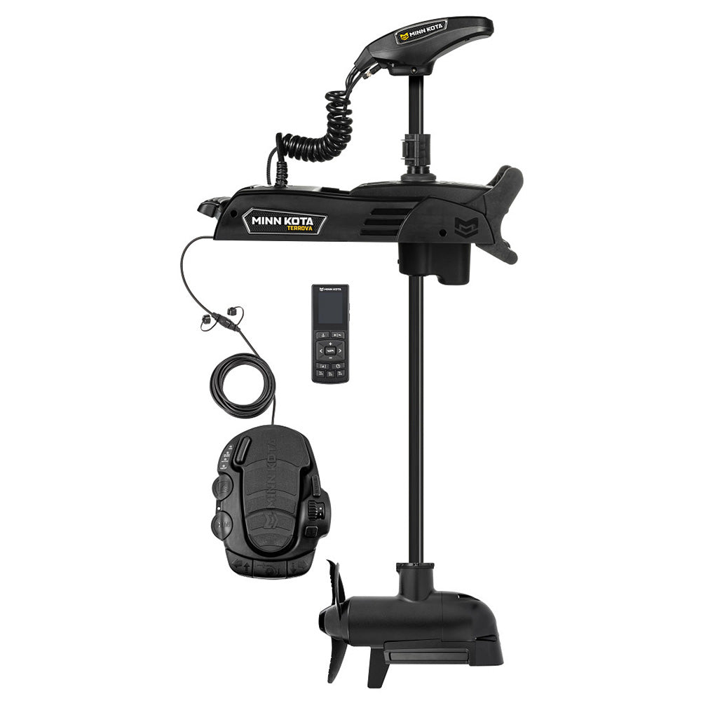 Minn Kota Terrova QUEST 90115 Trolling Motor wWireless Remote  MEGA DownSide Imaging  2436V  90115LBS  45 1358210