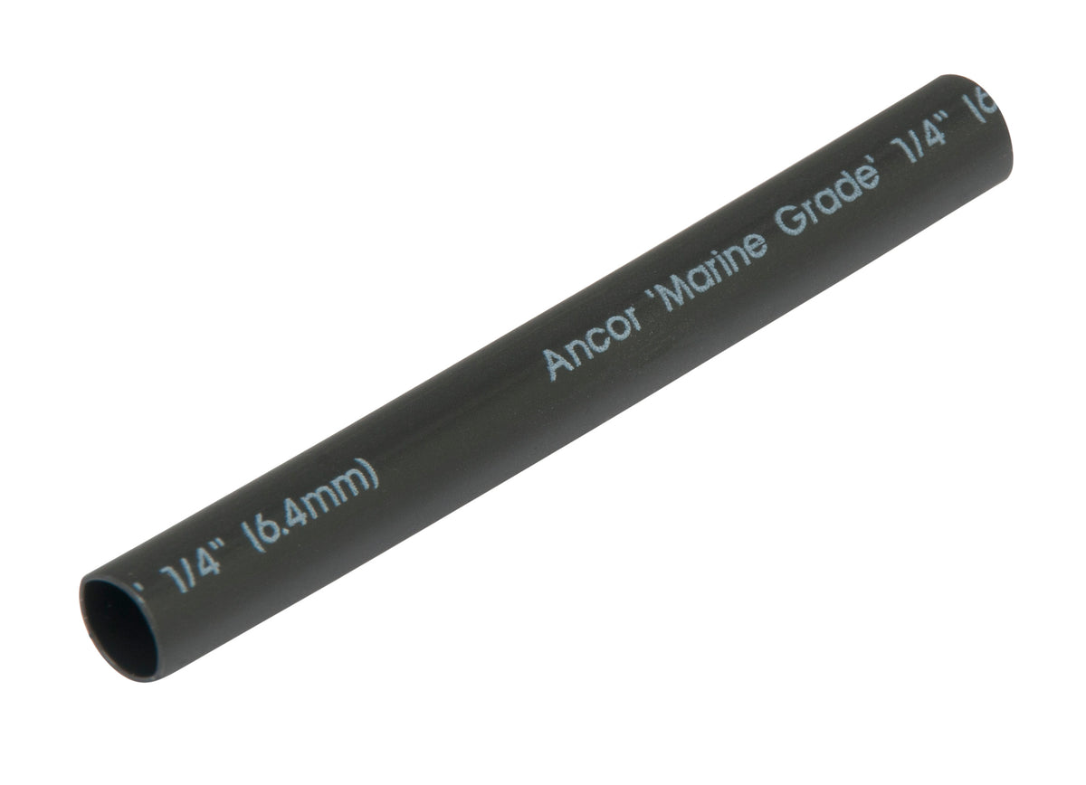 Ancor 1/4in x 48in Black Heat Shrink Tubing