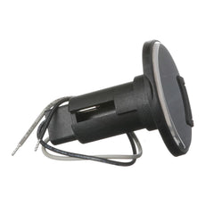 Attwood 910R Series Round Base 2-Pin Over Mold 306 Stainless Steel Black Cover
