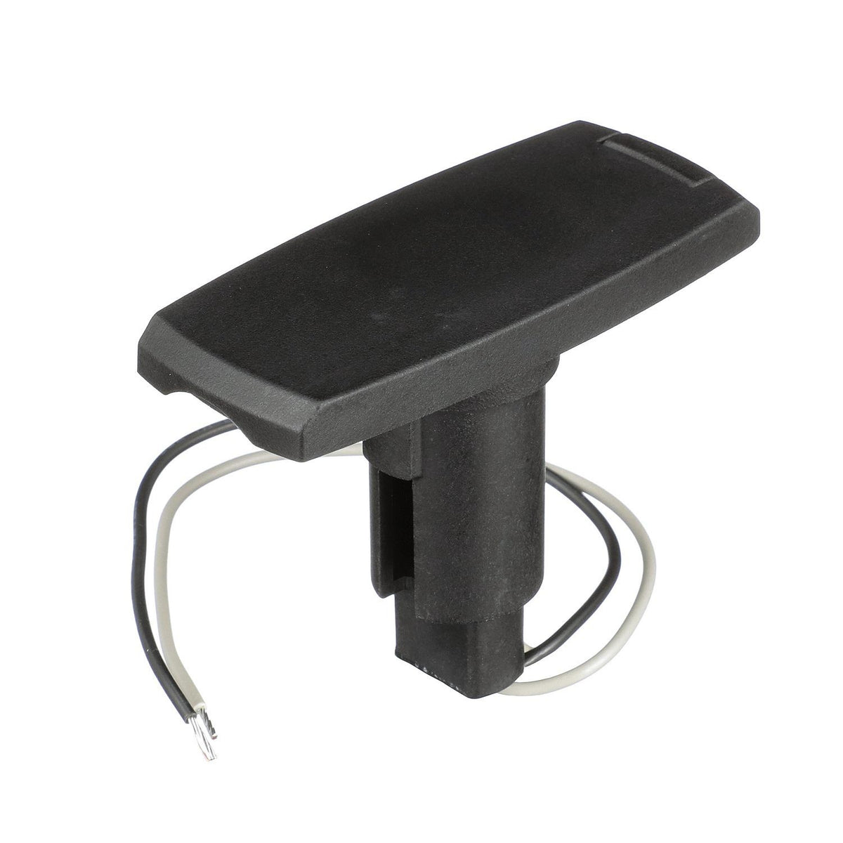 Attwood 910V Series Rectangle Base 2-Pin Black Composite Cover