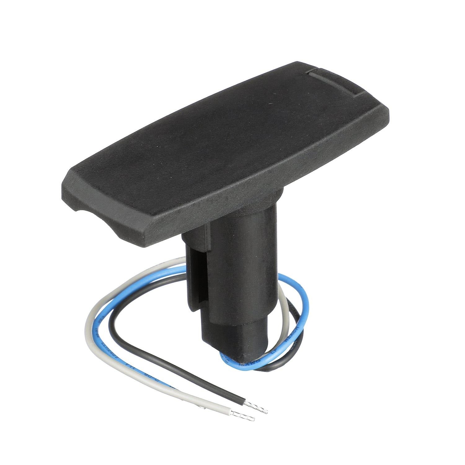 Attwood 910V Series Rectangle Base 3-Pin Black Composite Cover