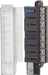 Blue Sea 5046 8-Circuit Fuse Block ST ATO/ATC with Cover