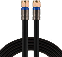 RG6 Coaxial Cable 15ft With F-type Connectors