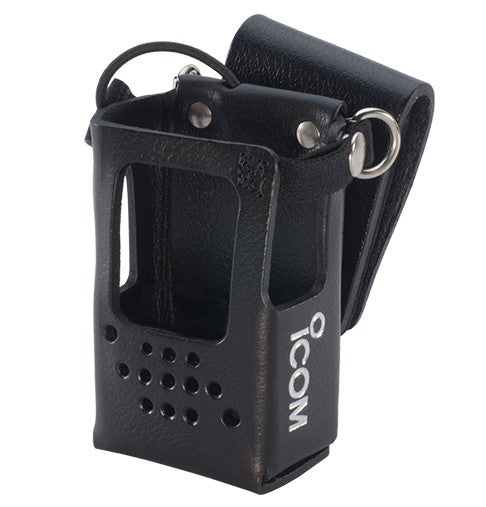 Icom Leather Carry Case With Swivel and D-Ring For M85 and M85IS/UL/