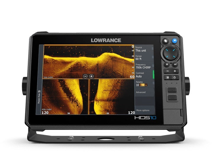 Lowrance HDS10 Pro 10in MFD C-Map US & Canada Active Imaging HD 3In1
