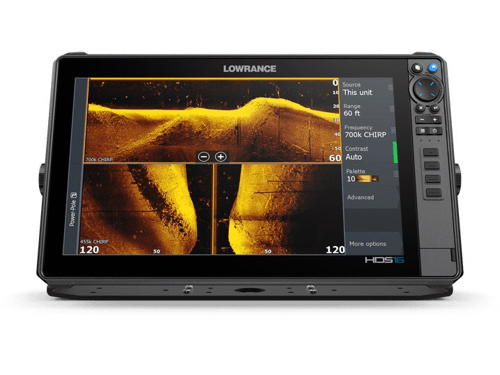 Lowrance HDS16 Pro 16in MFD C-Map US & Canada Active Imaging HD 3In1