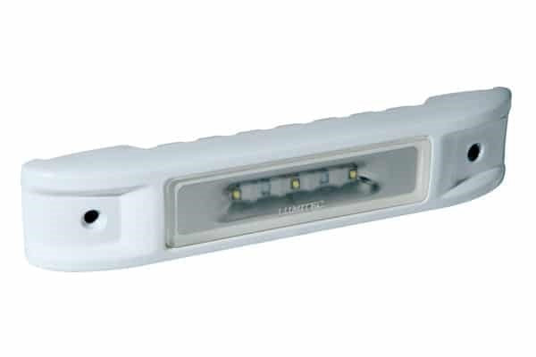 Lumitec Ibiza Utility/Engine Room Light 12v White Finish White/Blue LEDfts