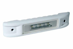 Lumitec Ibiza Utility/Engine Room Light 12v White Finish White/Blue LEDfts
