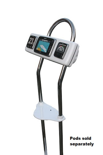 Navpod AG218 Angleguard 12in Wide 1.25in Tube Single Bend