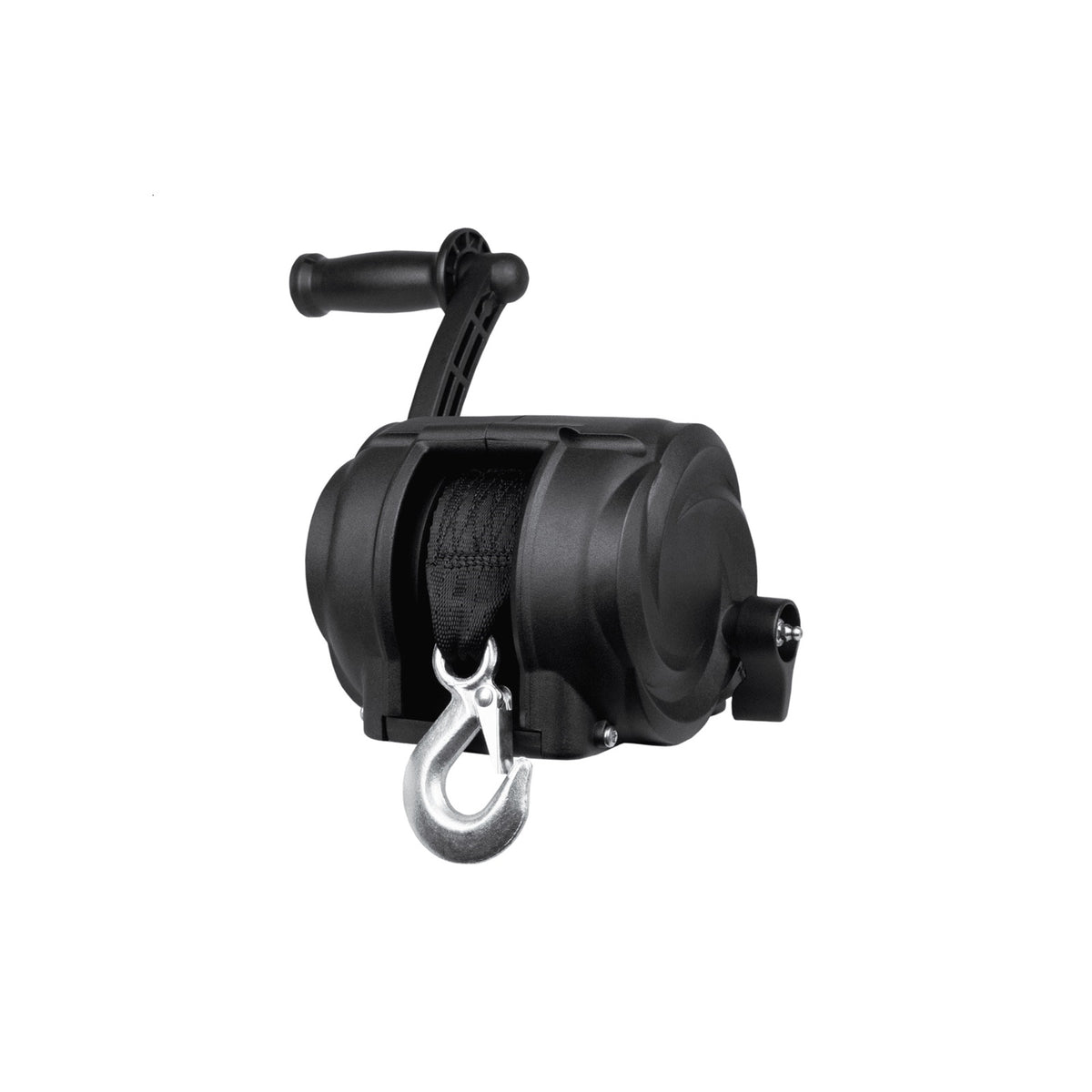 Powerwinch 2000 Trailer Whinch Manual Strap Winch Black For Boats Up To 2000lb